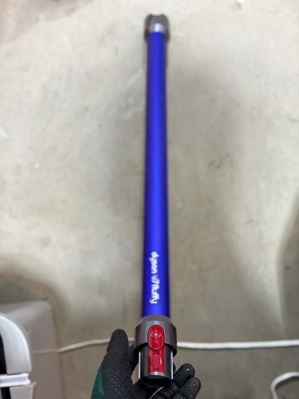 Dyson V7 Fluffy Blue Extension Wand Tube